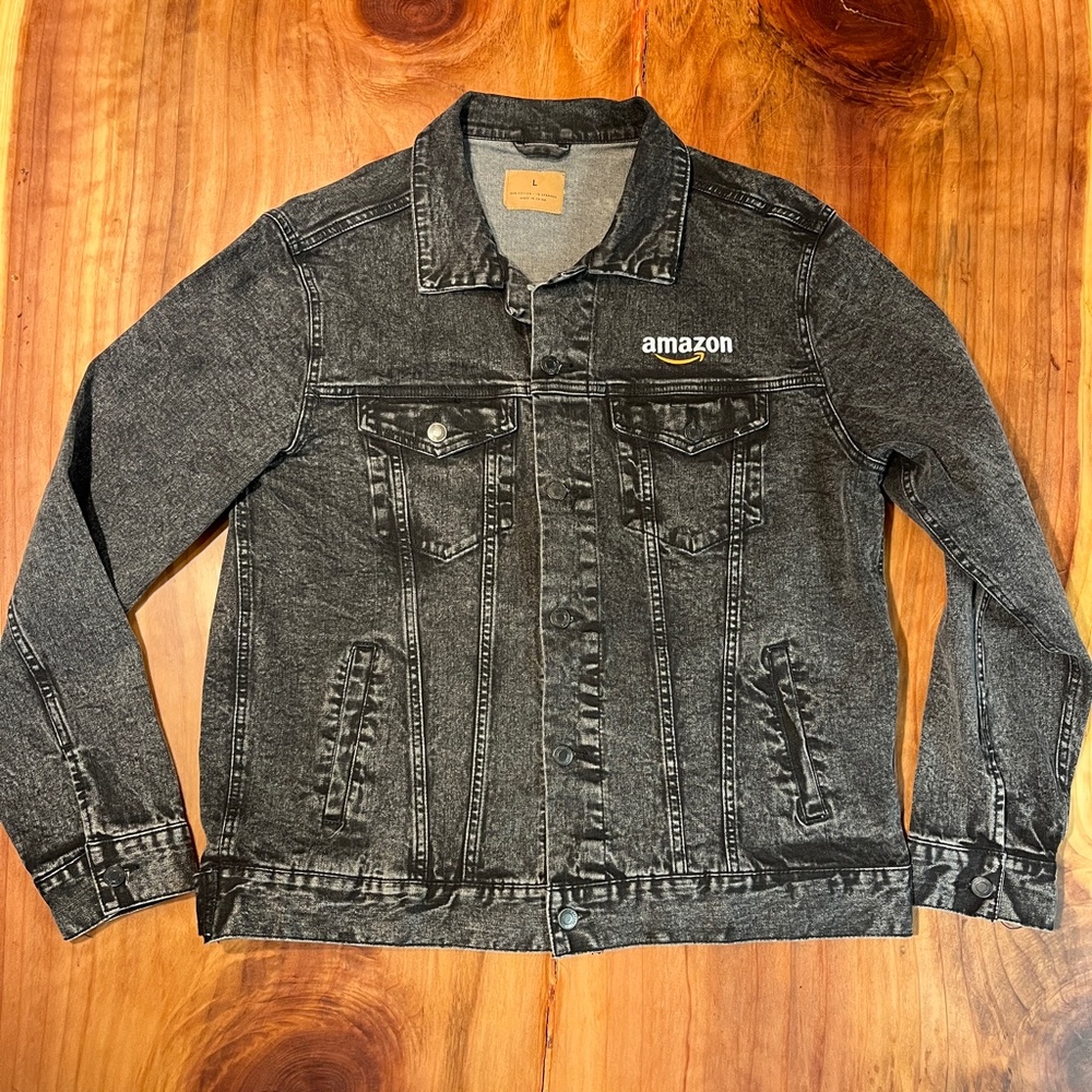 Amazon Black Denim Jacket